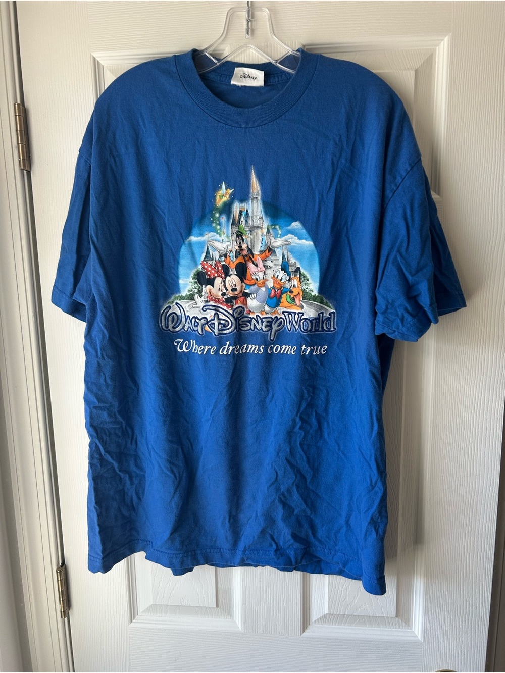 Disney Walt Disney World Blue T‑Shirt Where Dream Comes True